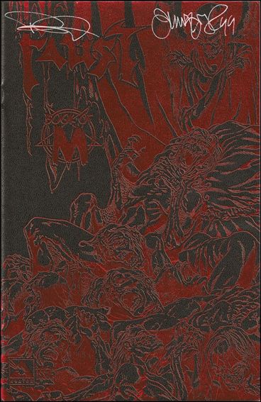 Faust: Book of M issue 1-B Leather Cover