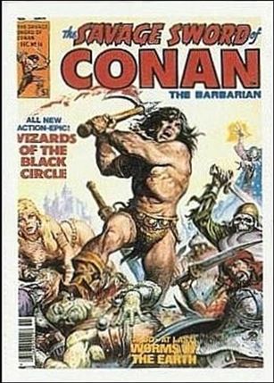Savage Sword of Conan the Barbarian (Base Set) card 3 Cover Issue #16