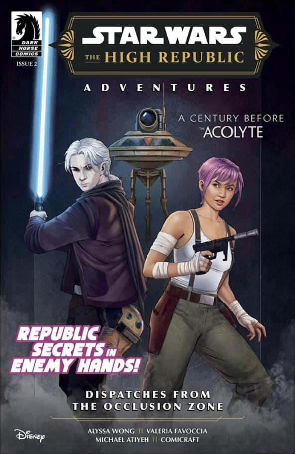 Star Wars: The High Republic Adventures (Phase III) - Dispatches from the Occlusion Zone issue 2 Jake Bartok Cover