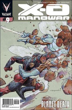 X-O Manowar (2012)  issue 9-B Cary Nord Pullbox Cover