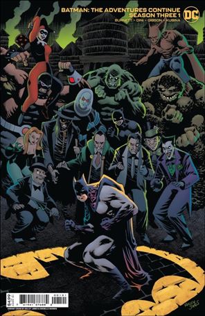Batman: The Adventures Continue Season Three issue 1-B Kelley Jones Cardstock Cover