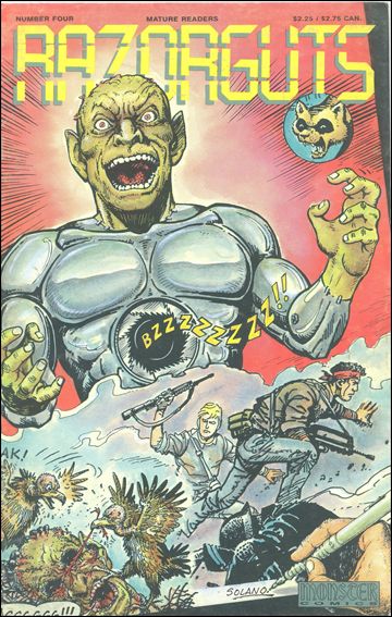 Razorguts issue 4 Razorguts and Battle Scene