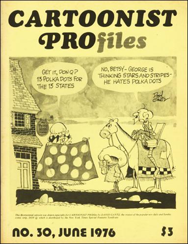 Cartoonist PROfiles issue 30