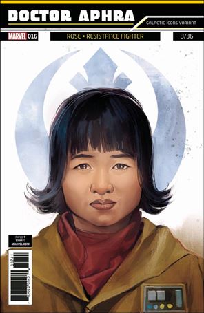 Doctor Aphra issue 16-B Rod Reis Galactic Icon Cover