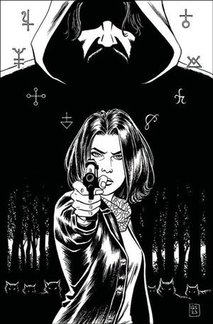 Agent issue 1-J Goran Sudzuka 1:40 B/W Cover