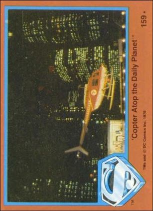 Superman (Movie) Series 2 (Base Set) card 159 'Copter Atop the Daily Planet