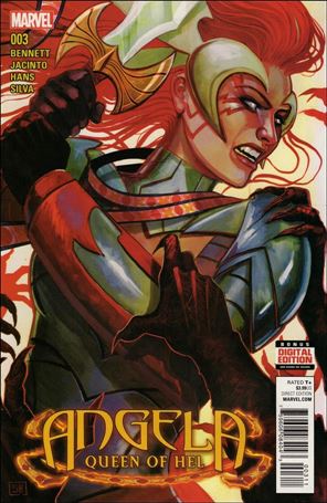 Angela: Queen of Hel issue 3 Stephanie Hans Cover