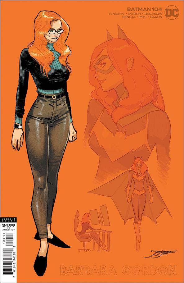 Batman (2016) issue 104-C Jorge Jimenez 1:25 Cardstock Cover