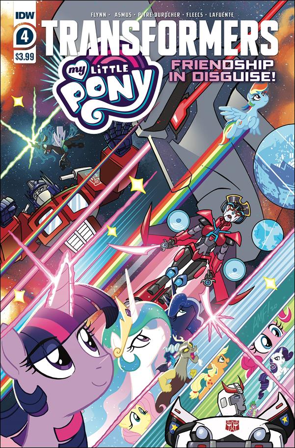 My Little Pony/Transformers issue 4 Tony Fleecs Cover