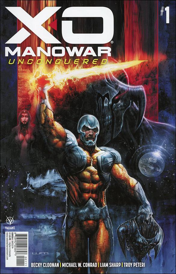 X-O Manowar: Unconquered issue 1 Liam Sharp Cover
