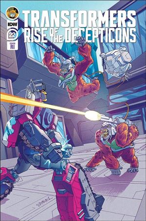 Transformers (2019) issue 22-C Winston Chan 1:10 Cover