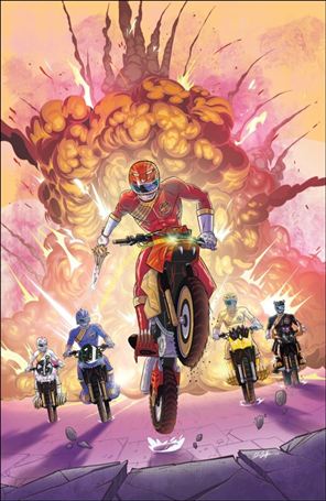 Power Rangers Prime issue 8-D Colm Griffin Virgin 1:10 Cover
