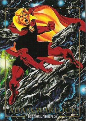 1992 Marvel Masterpieces (Base Set) card 10 Adam Warlock