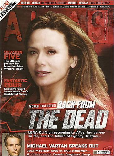 Alias: The Official Magazine issue 11-B Previews Cover