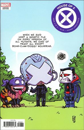 House of X issue 6-F Skottie Young Baby Cover