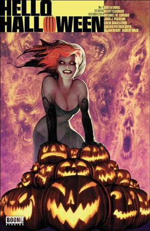Hello Darkness issue 4-D Frazer Irving Hello Halloween Cover