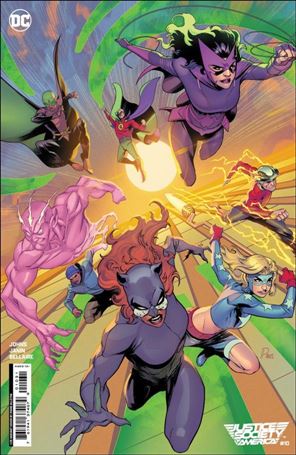 Justice Society of America (2022) issue 10-C Paris Alleyne Cardstock 1:25 Cover