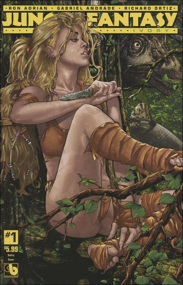 Jungle Fantasy: Ivory issue 1-D Christian Zanier Sultry Cover