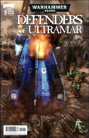 Warhammer 40,000: Defenders of Ultramar issue 2 David Esbri Cover