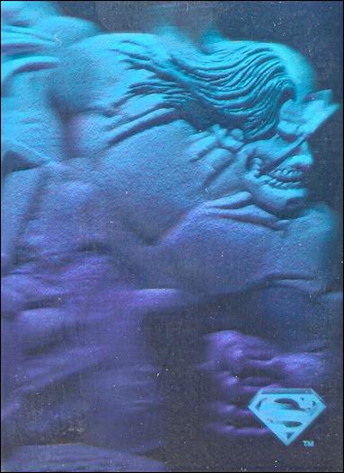 Superman Holo Series (Silver Hologram Base Set) card 25 Man of Machines