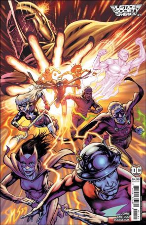 Justice Society of America (2022) issue 11-D Marco Santucci Cardstock Cover