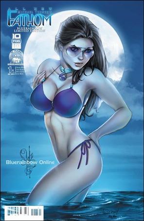 Michael Turner's Fathom (2013) issue 1-D21 Ale Garza Blue Rainbow 