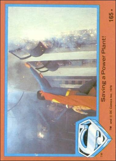 Superman (Movie) Series 2 (Base Set) card 165 Saving a Power Plant!