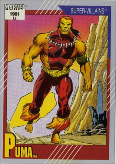 Marvel Universe: Series 2 (Base Set) card 79 Puma