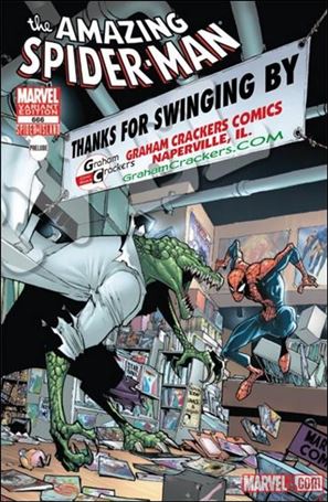 Amazing Spider-Man (1963) issue 666-SU Graham Crackers Comics Store Cover 1/500