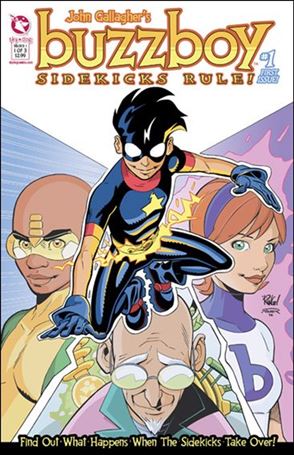 Buzzboy: Sidekicks Rule! issue 1-B Mike Wieiringo Cover