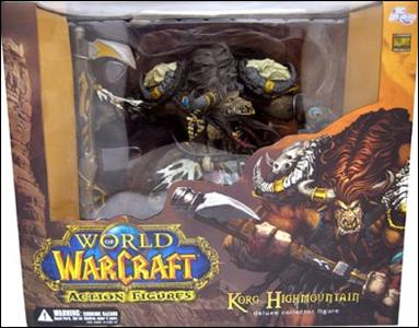 World of Warcraft (Deluxe Figures) figure 3 Brave Highmountain (Tauren Hunter)