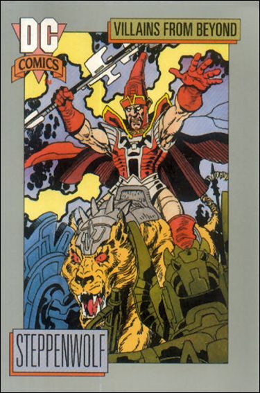 DC Cosmic Cards (Base Set) card 140 Steppenwolf