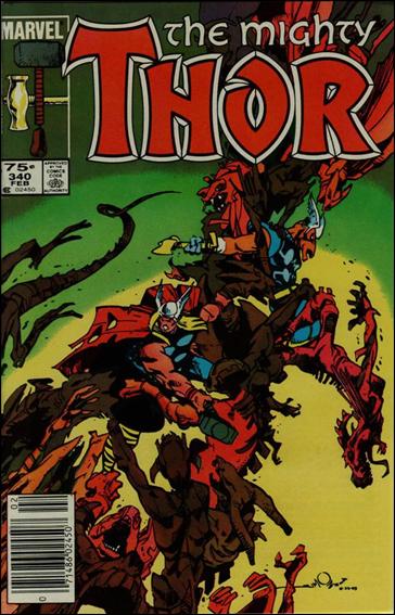 Thor (1966) issue 340-B Canadian Price Cover