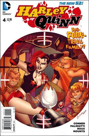 Harley Quinn (2014) issue 4-D Amanda Conner Cover (2nd Printing)