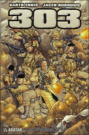 Garth Ennis' 303 Preview issue 1-B Signed Edition (signed by Jacen Burrows) 1/600