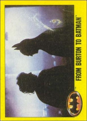 Batman: Series 2 (Base Set) card 260 From Burton to Batman