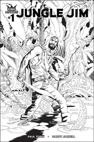 King: Jungle Jim issue 1-B Darwyn Cooke 1:10 Black & White Cover