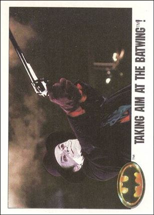 Batman: Series 1 (Base Set) card 107 Taking Aim at the Batwing!