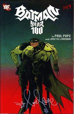 Batman: Year 100 issue 1-C DF (Signed by Paul Pope) 1/50