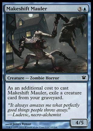 Magic the Gathering: Innistrad (Base Set) card 65 Makeshift Mauler