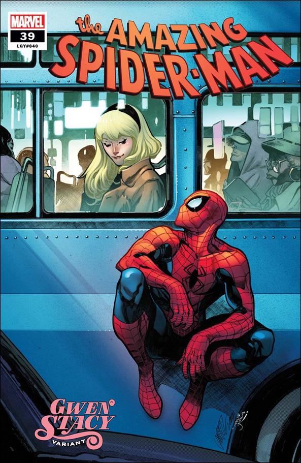 Amazing Spider-Man (2018) issue 39-B Pepe Larraz Gwen Stacy 2020 Cover