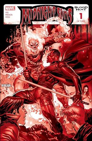 Midnight Sons: Blood Hunt issue 1-E Ken Lashley Red Cover (Second Printing)
