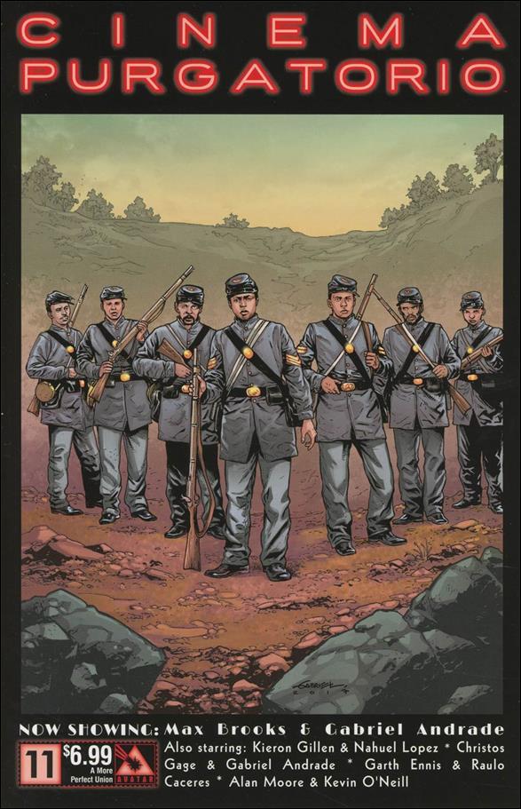 Alan Moore's Cinema Purgatorio issue 11-B Gabriel Andrade More Perfect Union Cover