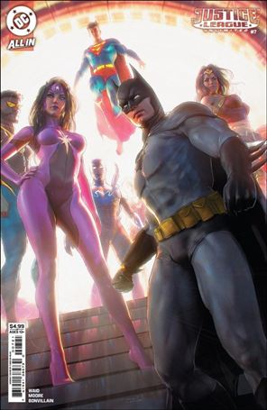 Justice League Unlimited (2025) issue 7.00-B Tiago da Silva Cardstock Cover