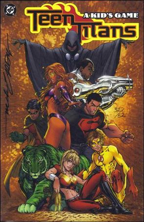 Teen Titans (2003) issue 1-E Dynamic Forces (Signed by Nick Cardy) Cover 1/52