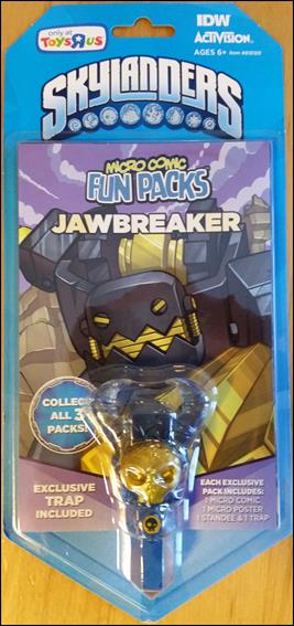 Skylanders Micro Comic Fun Pack issue nn5 Jawbreaker Toys R Us Exclusive Sealed Pack