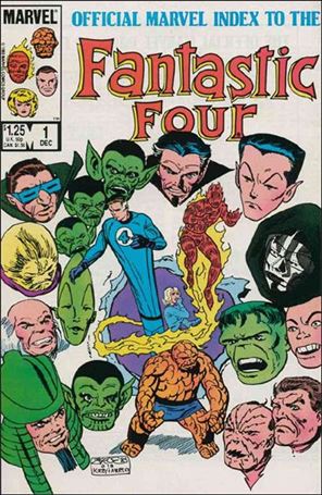 Official Marvel Index to the Fantastic Four Cover Image 1