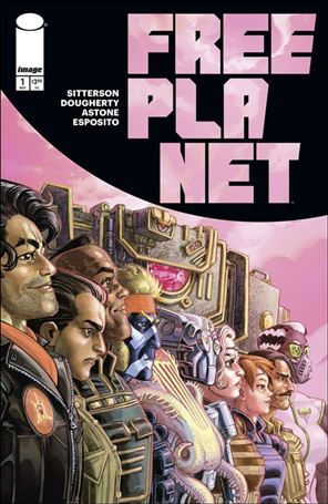 Free Planet (2025) issue 1-D Jed Dougherty Foil 1:25 Cover