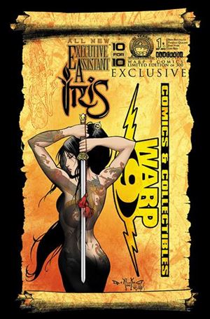 Executive Assistant: Iris (2013) issue 1-D11 Pasquale Qualano Warp 9 Comics Cover 1/300