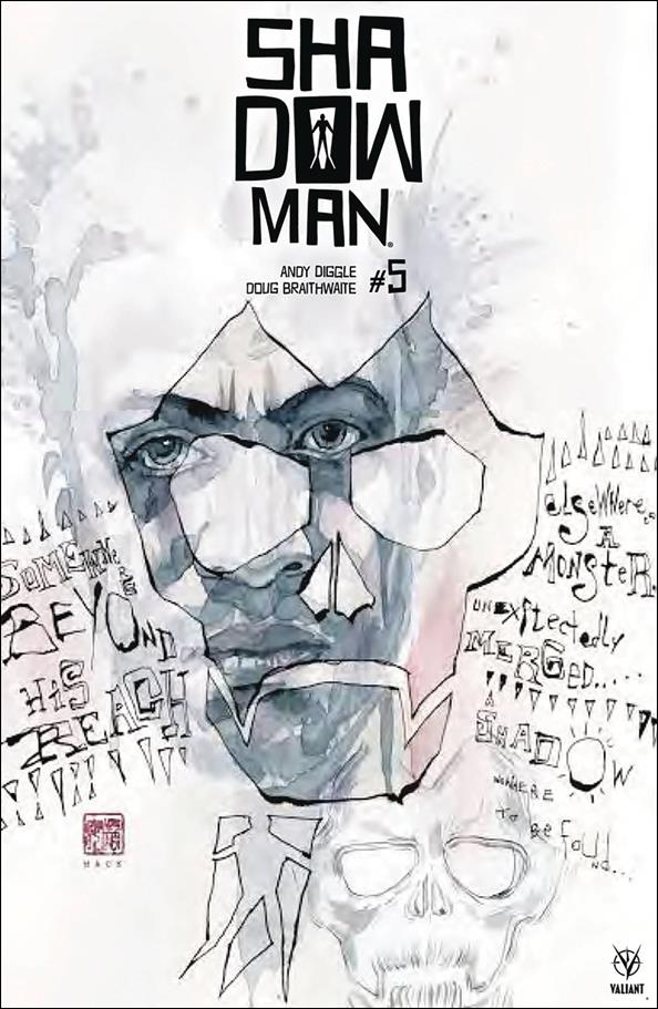 Shadowman (2018) issue 5-B David Mack Cover